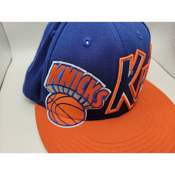 New York Knicks Hat Cap Snapback NBA Basketball Adjustable NY '47 Brand - Picture 2 of 9